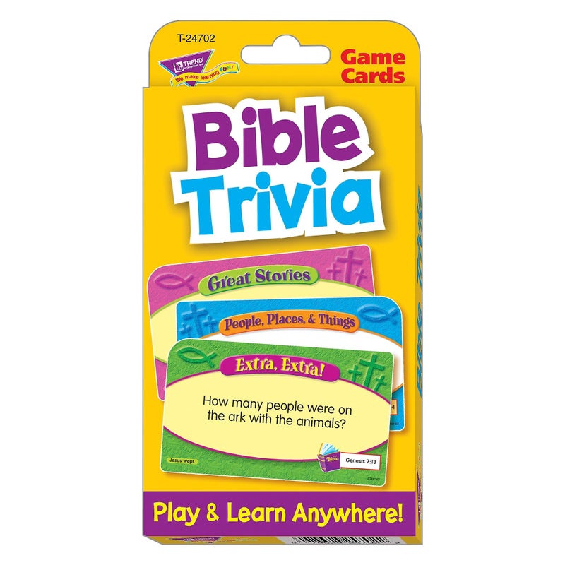 TREND enterprises, Inc. Bible Trivia Challenge Cards - Image 1